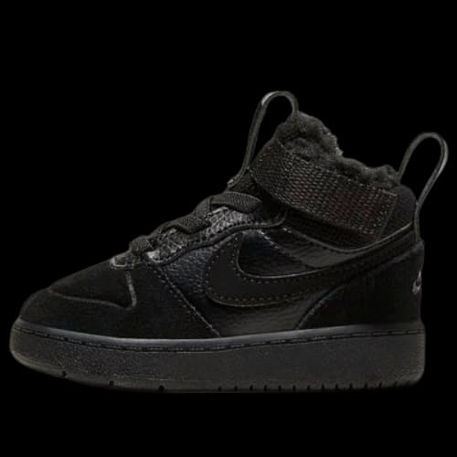 (TD) Nike Court Borough 2 Mid-Top Sneakers Black