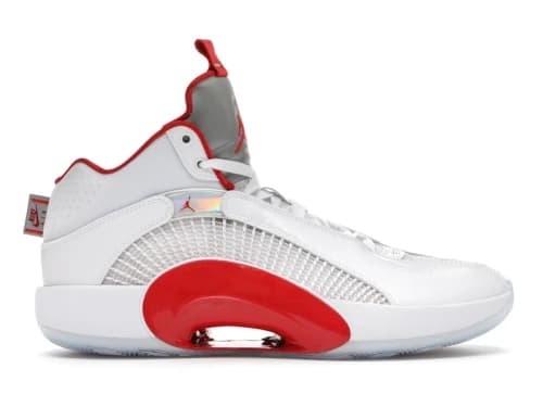 Jordan XXXV Fire Red (Icy Sole)