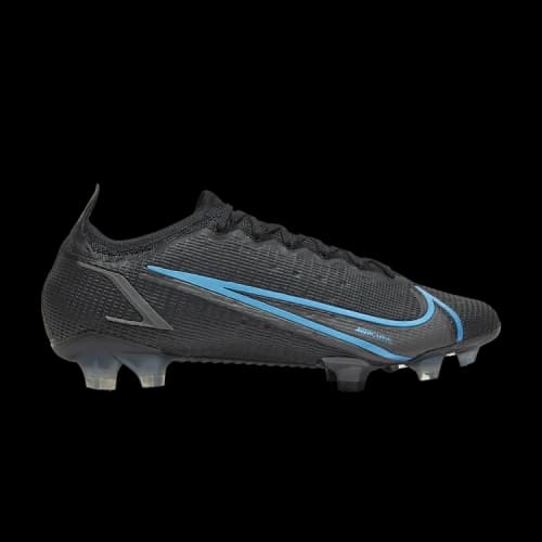 Nike Vapor 14 Elite FG Flyknit Black Iron Grey Blue
