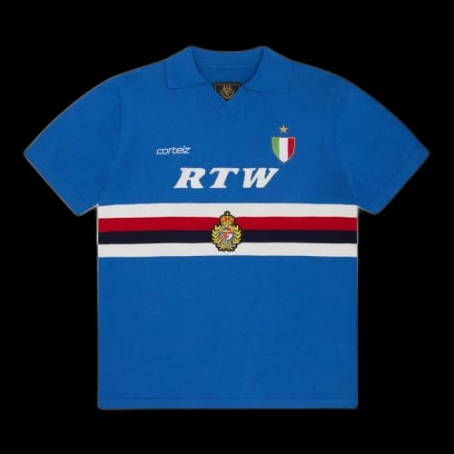 Corteiz Serie A Knit Jersey 'Blue'