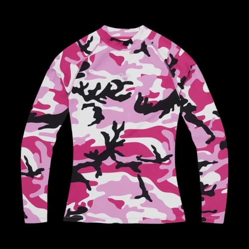Corteiz Litework Compression Top 'Pink Camo'