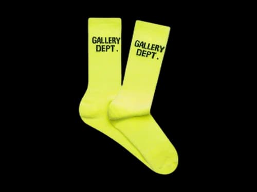 Gallery Dept. Clean Socks Fluorescent Yellow