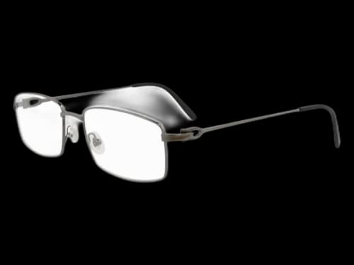 Cartier Square Eyeglasses Black Black Transparent (CT0055O-30002194-004)