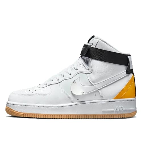 Nike Air Force 1 High NBA White University Gold