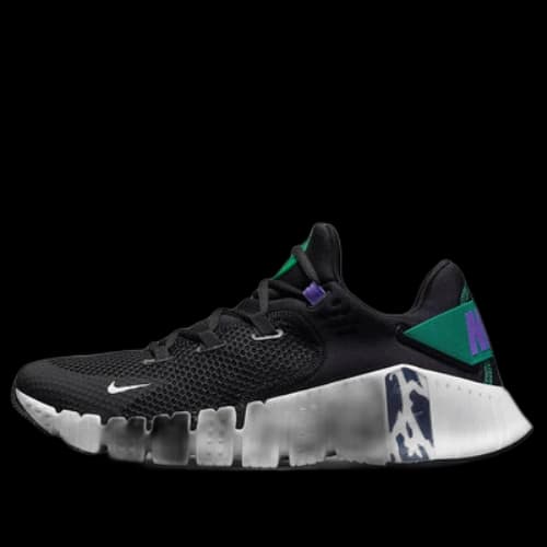 Nike Free Metcon 4 'Black Green Purple'