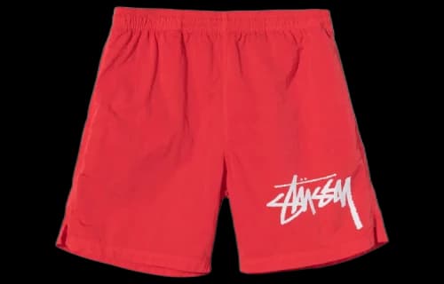 Nike Stussy Water Short Habanero Red