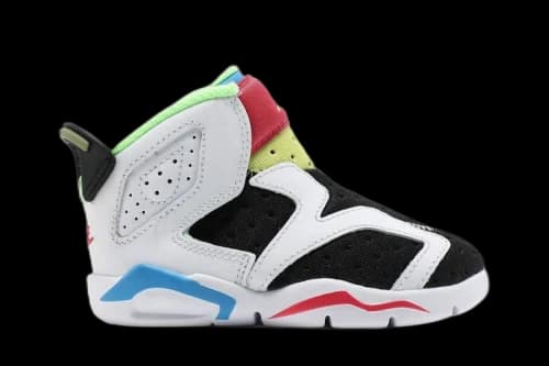 Air Jordan 6 Retro Little Flex TD 'Multi White'