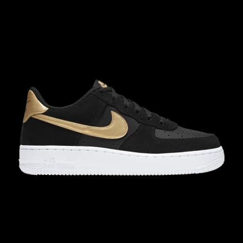 Nike Air Force 1 Black Gold GS