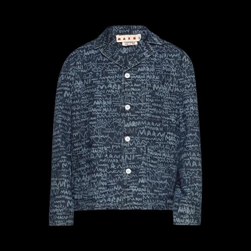 Marni Shirt 'Blue Kyanite'