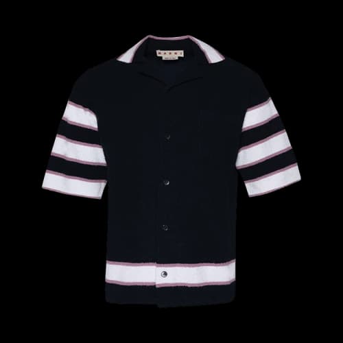 Marni Short-Sleeve Shirt 'Ink'