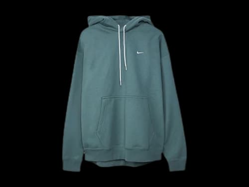 Nike NikeLab Solo Swoosh Hoodie Lake Green/White
