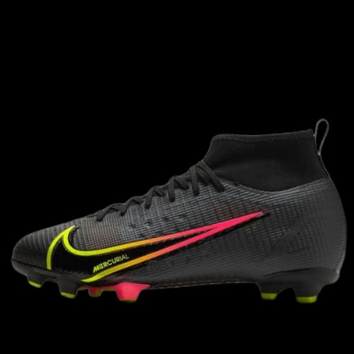 (GS) Nike Mercurial Superfly 8 PRO FG 'Black Red Yellow'