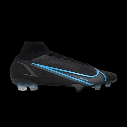 Nike Mercurial Superfly 8 Elite FG Black Light Blue