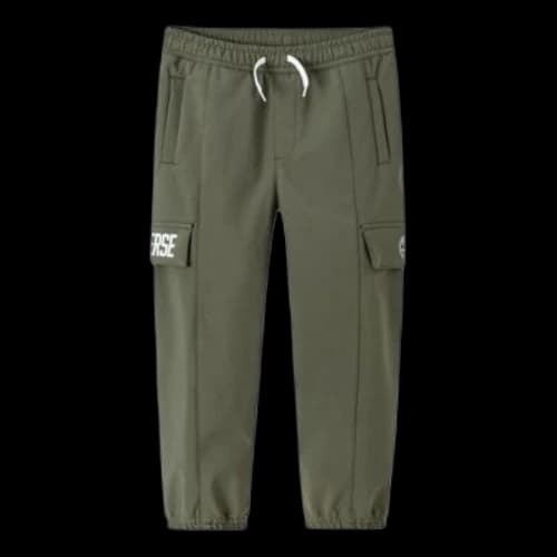 (GS) Converse Solid Color Elastic Waist Pants 'Olive Green'