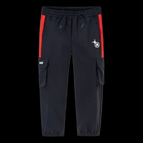 (PS) Converse Casual Long Pants 'Black Red'