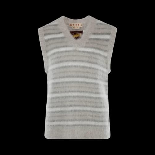 Marni V-Neck Sweater 'Grey'