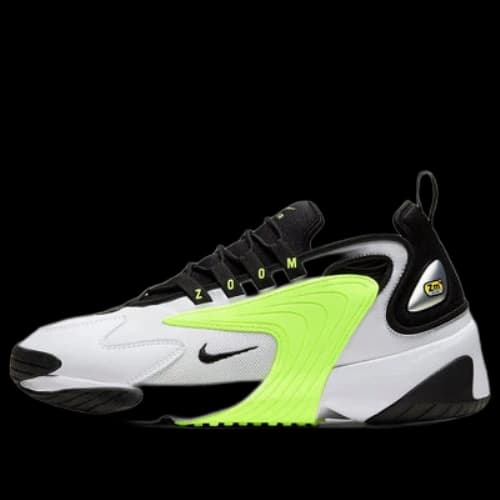 Nike Zoom 2K Black/White/Green