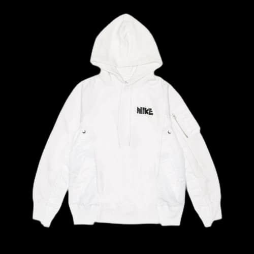 Nike x Sacai Hoodie 'White'