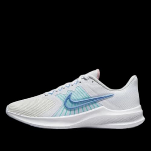 Nike Downshifter 11 Low-Top White/Blue (Women's)