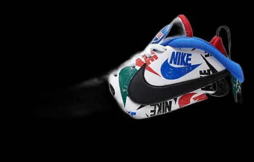 (GS) Nike Team Hustle D 9 'Black White Blue'