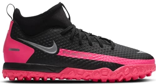 Nike Phantom GT Academy DF TF Black Pink Blast (Kids)