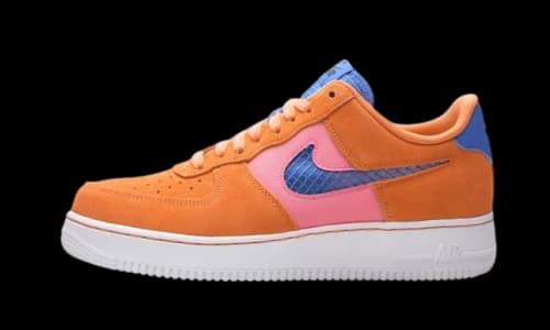 Nike Air Force 1 Low Orange Trance Lotus Pink Pacific Blue