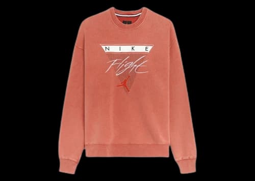 Jordan Flight Fleece Sweatshirt Red