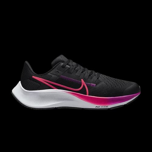 (GS) Nike Air Zoom Pegasus 38 'Black Hyper Violet'