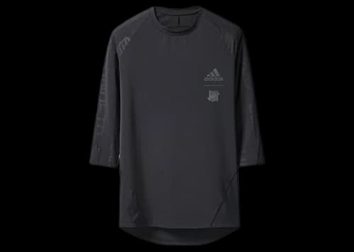 adidas x Undefeated Alphaskin Tech 3/4 Tee Black