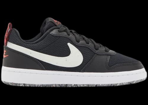Nike Court Borough Low 2 SE Black White (GS)