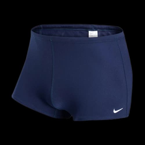 Nike SWIM POLY SOLID Swimming Shorts Men's 410 Dark Navy Blue/Black/White