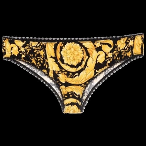 Versace Barocco Lace Briefs 'Multicolor'