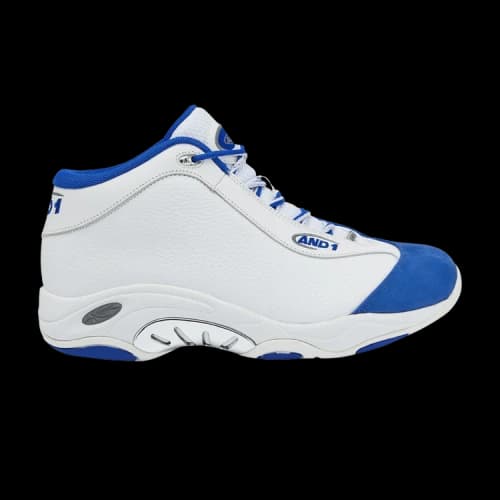 And1 Tai Chi White Navy Blue Silver Grey