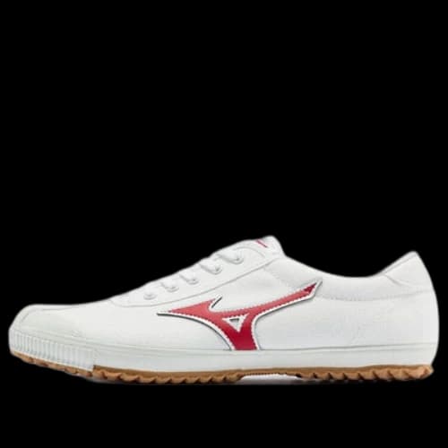 Male MizunoCanvas Shoes 'White Red'