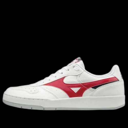 Mizuno City Wind Low Tops Skateboarding Shoes Unisex White Red