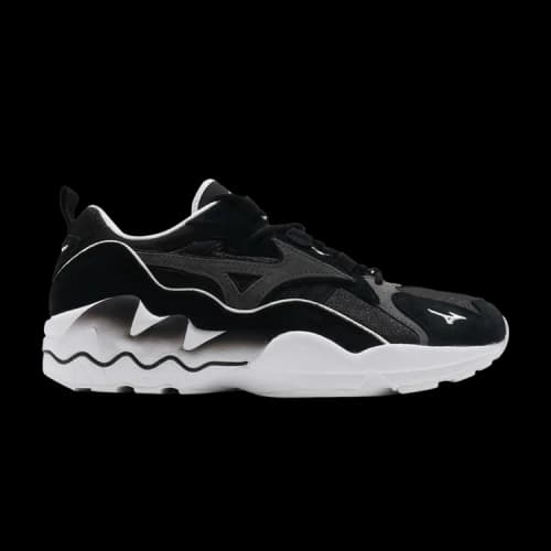 Mizuno Wave Rider 1 S 'Black White'