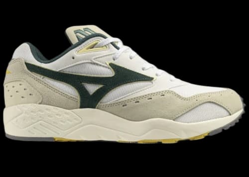 Mizuno Contender S Snow White Bistro Green