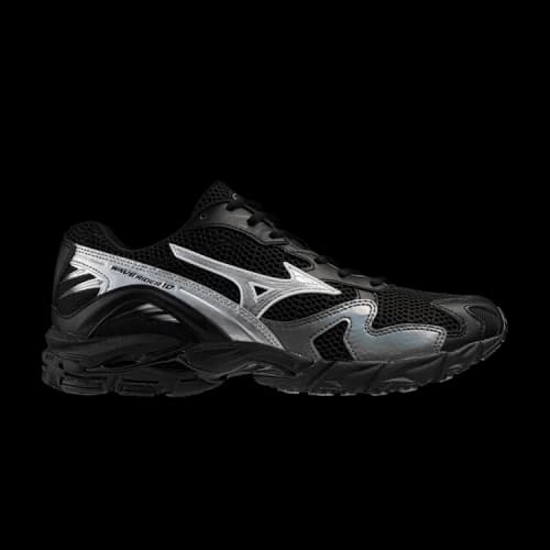 Mizuno Wave Rider 10 'Black Silver'