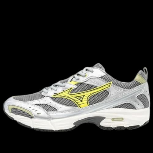Mizuno MXR 'Dark Grey Lime Yellow Metallic Silver'