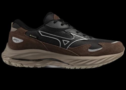 Mizuno Wave Rider Beta Gore-Tex Black Sand Chicory Coffee