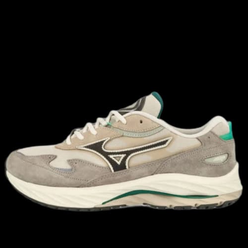 MIZUNO Wave Rider B 'Light Beige Dark Grey Mint Green'