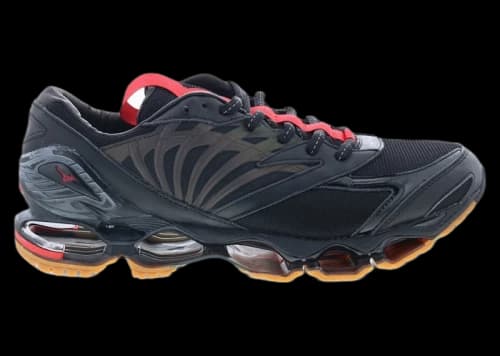Mizuno Wave Prophecy Futur Black Red Orange