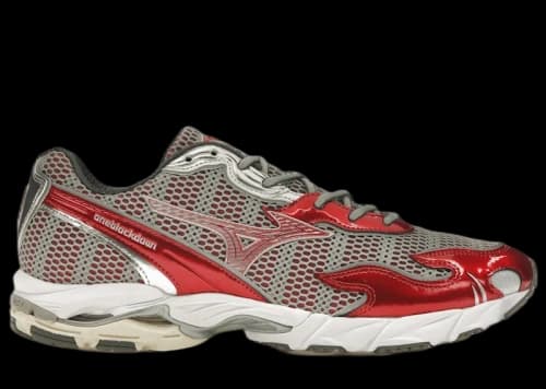 Mizuno Wave Rider 10 Flame Wave One Block Down Koi
