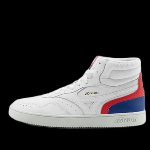 Mizuno Court Lite Mid 'White Red Blue'