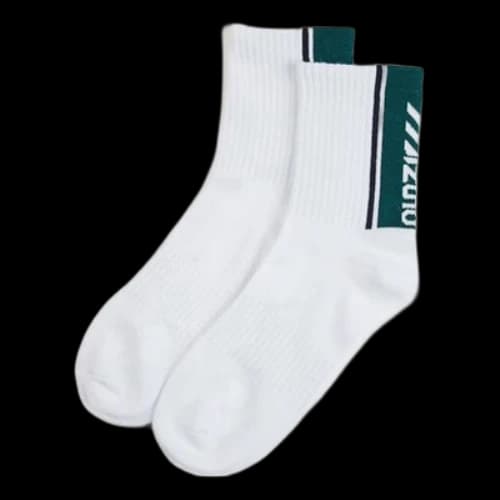Mizuno HERITAGE Socks 'White Teal'