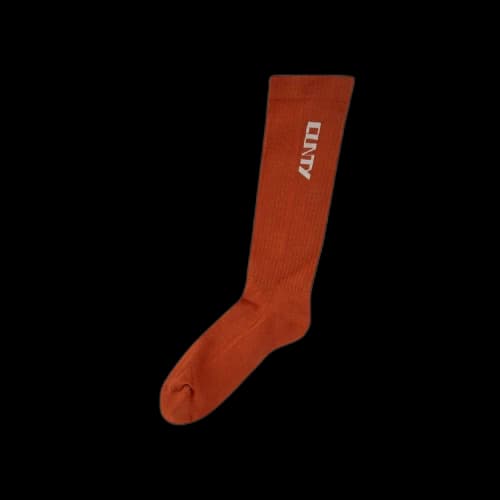 Rick Owens DRKSHDW Socks 'Orange/Oyster'