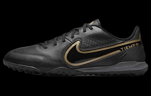 Nike Tiempo Legend 9 Academy TF 'Black Metallic Gold'