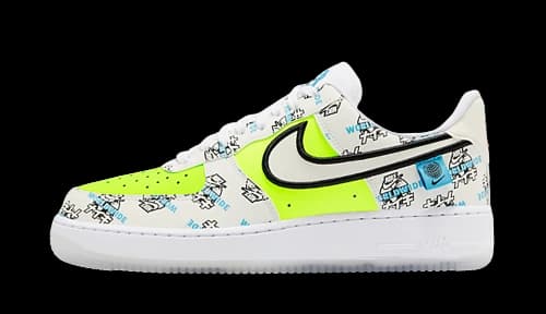 Nike Air Force 1 Low Worldwide Katakana White