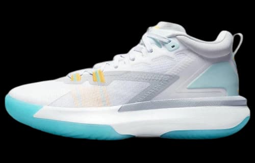 Air Jordan Zion 1 PF 'White Dynamic Turquoise'