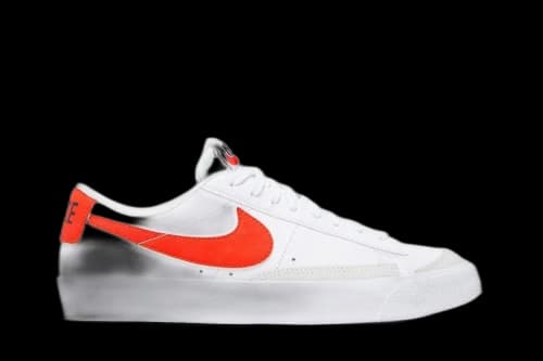 Nike Blazer Low '77 GS 'White Team Orange'